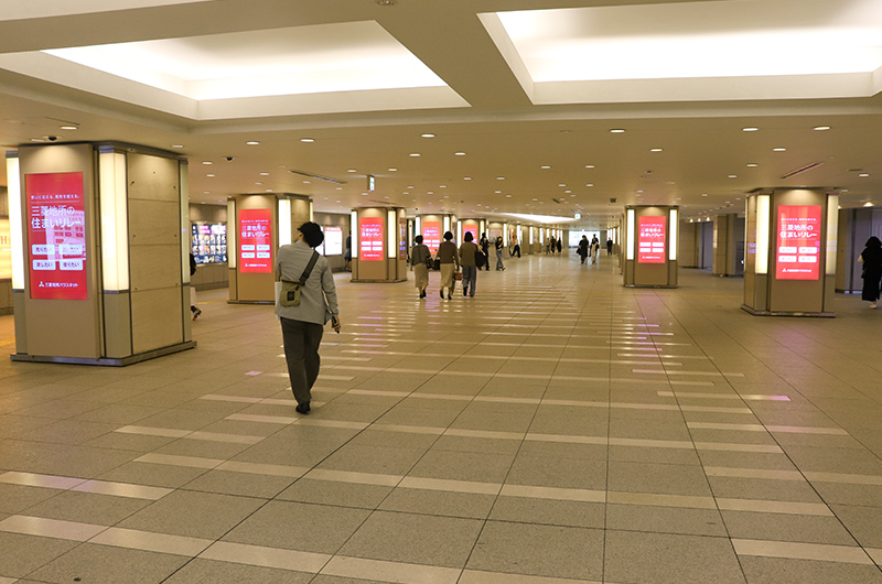 東京駅前地下広場 Marunouchi Link SignageⅡ